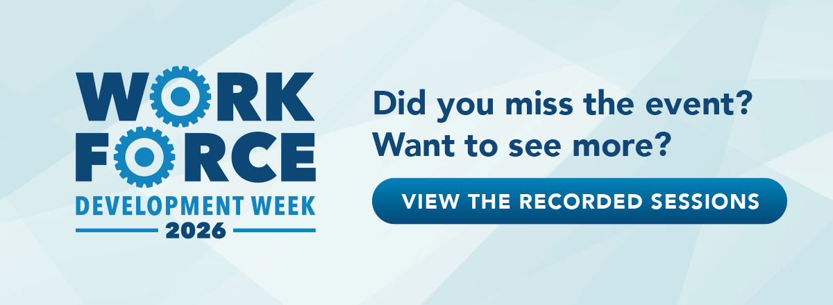 You can still visit workforce development week 2026 image
